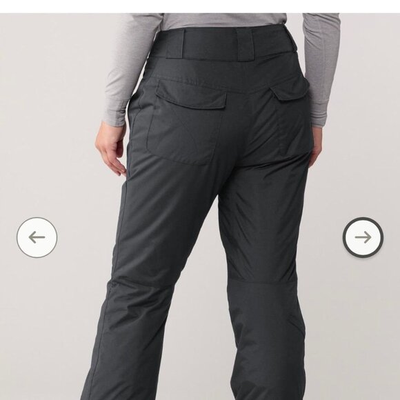 Black Columbia snow pants - Picture 2 of 8